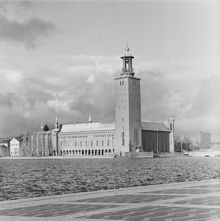 Stadshuset sett från Riddarholmen