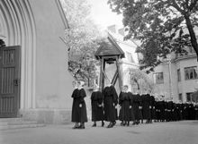 Diakonissinvigning i Ersta kapell