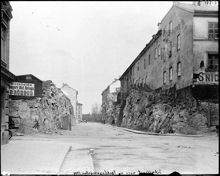 Sibyllegatan norrut från Tyskbagaregatan