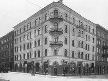 Hörnhuset Västmannagatan 57, Odengatan 85, dåvarande Odengatan 65