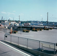 Slussterrassen. Vy åt nordost