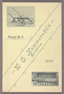 K. G. Hammarskölds lantbruksredskap