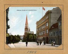Kamratföreningen Röde Hanen, Johannes brandstation 1906
