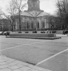 Sveavägen vid Adolf Fredriks kyrka