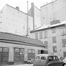 Gårdsinteriör, Linnégatan 55 - 57