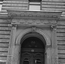 Skeppargatan 52. Portal