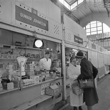 Gunnar Johanssons butik i Hötorgshallen