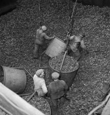 Kommunalstrejken 1951 Hamnarbetet under strejken