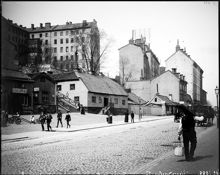 Birger Jarlsgatan vid Jutas backe