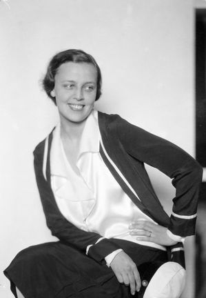 Porträtt av Andrea Andreen-Svedberg.