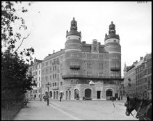 Carlbergska huset, Barnhusgatan 18 söderifrån vid Norra Bantorget