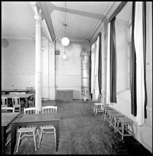 Adolf Fredriks folkskola. Skolsal n.b