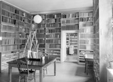 Lantbruksakademiens byggnad. Biblioteket