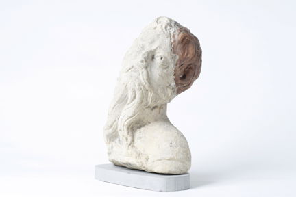 Fasadskulptur av sandsten