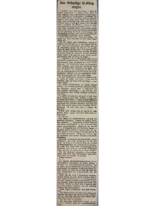 "Den förhatliga 12-stängningen" - artikel 1907
