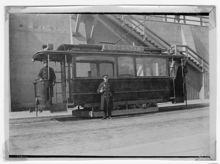 Götgatan år 1909 Slussen - Kyrkogårdsvägen  med Hellman nr 1045?