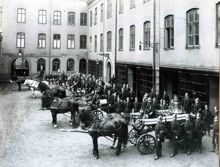 Kamratföreningen Röde Hanen, Johannes brandstation 1901