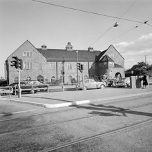 Liljeholmens station före rivningen 1959