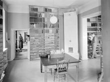 Lantbruksakademiens byggnad. Biblioteket