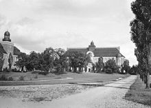 Naturhistoriska Riksmuseet. Parkmotiv