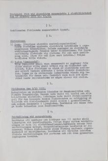 Protokoll från elevrådets sammanträde på Norra Latin - 1955