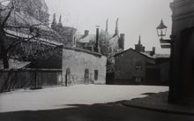 Gårdsplan på Södermalm 1939 - Stockholms Turisttrafikförbund