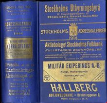 Stockholms adresskalender 1914