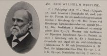 Erik Wilhelm Wretlind. Ledamot av stadsfullmäktige 1900-1905