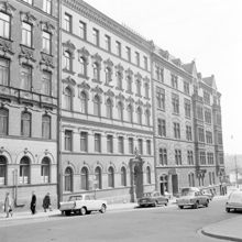 Grevgatan 6, 4 och 2 mot Strandvägen