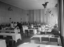 Kårhuset, Holländargatan 32-34. Matsal