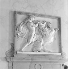 Floragatan 8. Betesdakyrkan. Relief