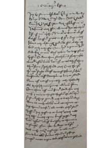 Kvittobrev från Kristina Gyllenstierna den 21 juli 1520