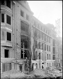 Eriksbergsgatan 10 under uppförande