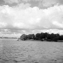 Saltsjön västerut vid Blockhusudden