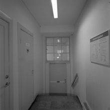 Stockholms Stadsbibliotek. Passage 214 mot norr