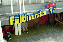 Köpcentrumet Fältöversten, Valhallavägen, Östermalm