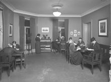 Västmannagatan 63, biblioteksinteriör