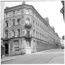Skeppargatan norrut vid Riddargatan
