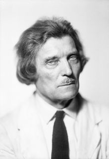 Porträtt av konstnären och skulptören Carl Eldh