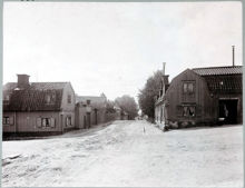 Ölandsgatan sedd från Västgötagatan, västerut