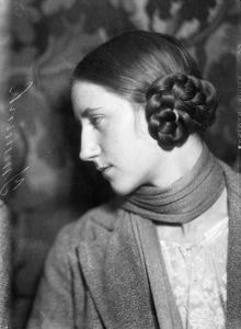 Porträtt av kvinna i profil, Imminck