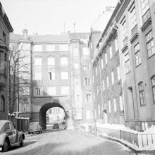 Kvarteret Näktergalen vid Danderydsgatan mot Karlavägen