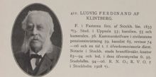 Ludvig Ferdinand af Klintberg. Ledamot av stadsfullmäktige 1894-1906
