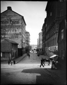 Markvardsgatan österut från Sveavägen