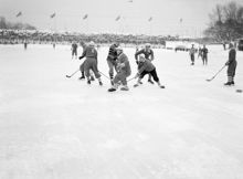 Bandymatch mellan IFK Askersund och AIK