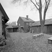 Lundagatan 1 och 3, gården.  Nuvarande Gamla Lundagatan, kv. Haren
