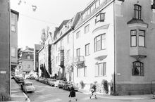 Baldersgatan sedd från Valhallavägen