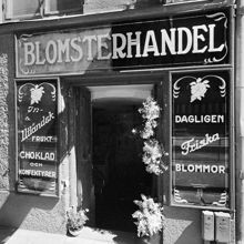 Långholmsgatan 25. Harry Grankvists Blomsterhandel