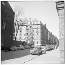 Östermalmsgatan mot Artillerigatan 67