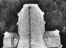 Yttertaket på Klara kyrka, långskeppet och korsarmarna